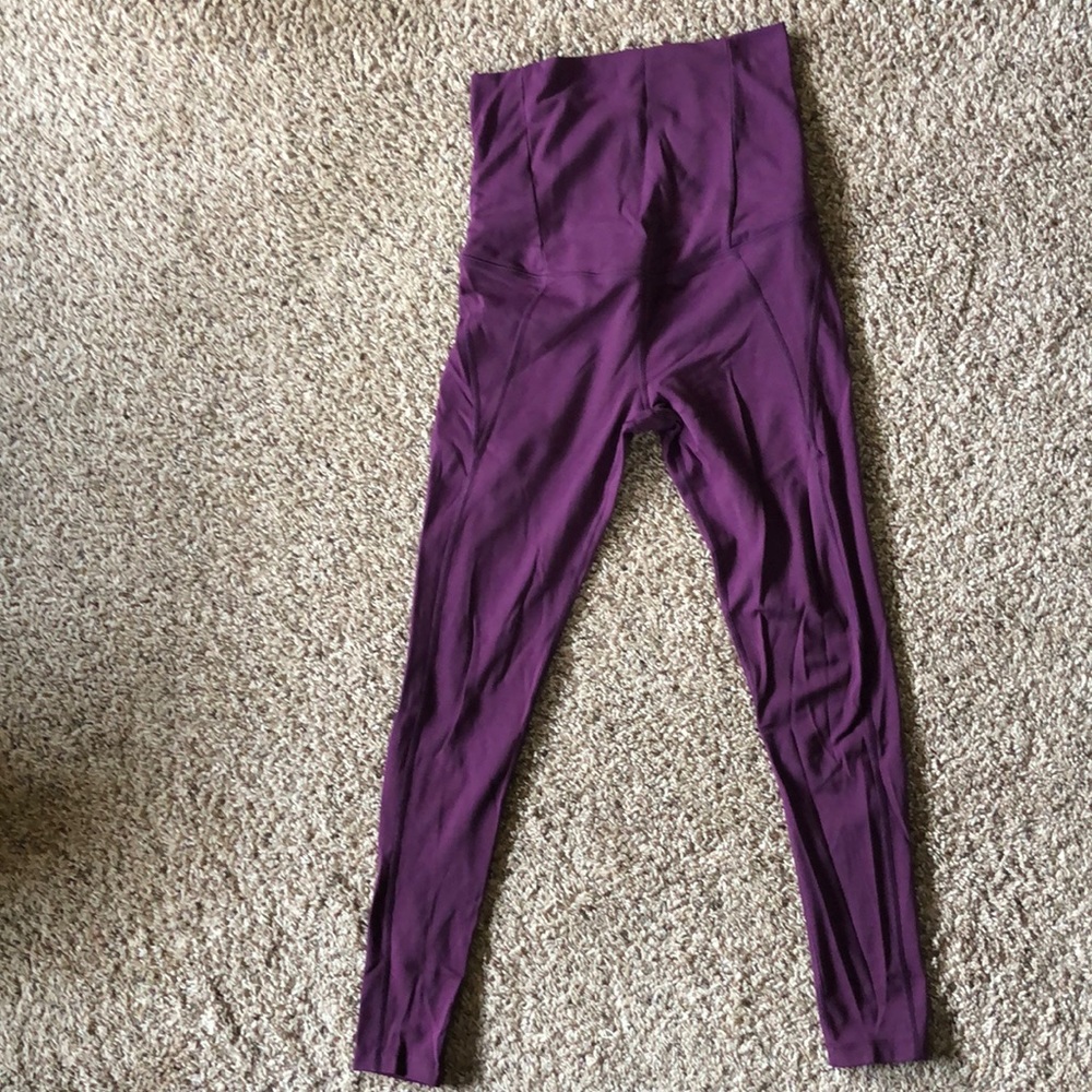 Girlfriend Collective Sz M Full Panel Maternity Leggings